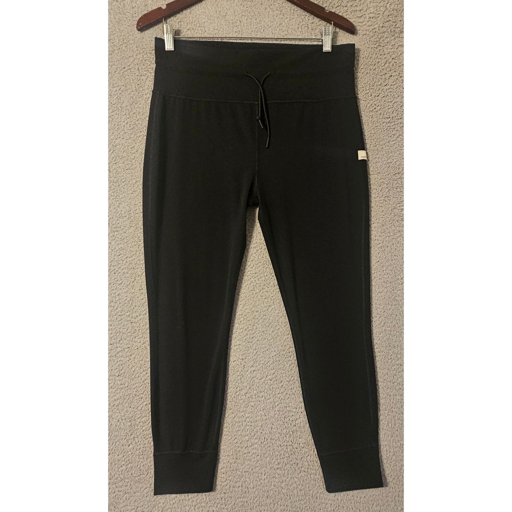 Vuori Performance Jogger Black Daily Yoga Leggings Pants VW323 Womens XXL